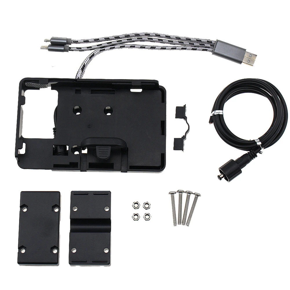 

For BMW R1200GS 2022 Navigation Bracket R1250GS S1000XR R1200RS Motorcycle USB Charger Mobile Phone Holder Stand Bracket