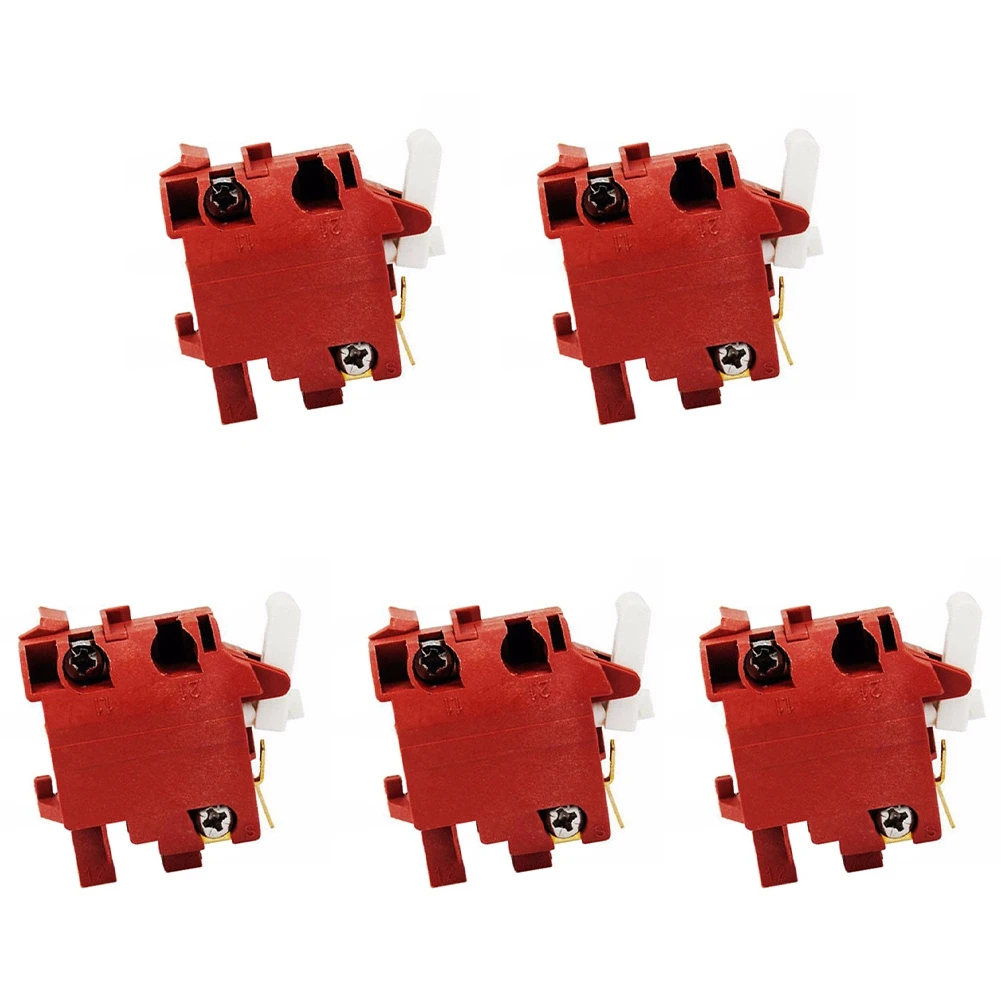 

Trigger Button Switch for GWS7-125 Angle Grinder,Power Tools Accessories 5Pc