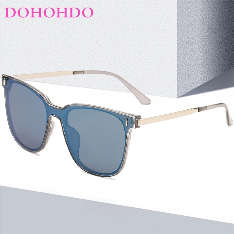 Солнечные очки DOHOHDO в стиле ретро для мужчин и женщин корейские солнцезащитные