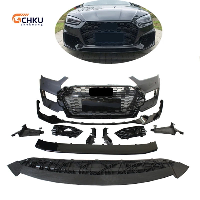 

For 2017-2019 Audi A5 S5 upgrade RS5 front bumper body kit appearance body kit car parts replacement car front wall