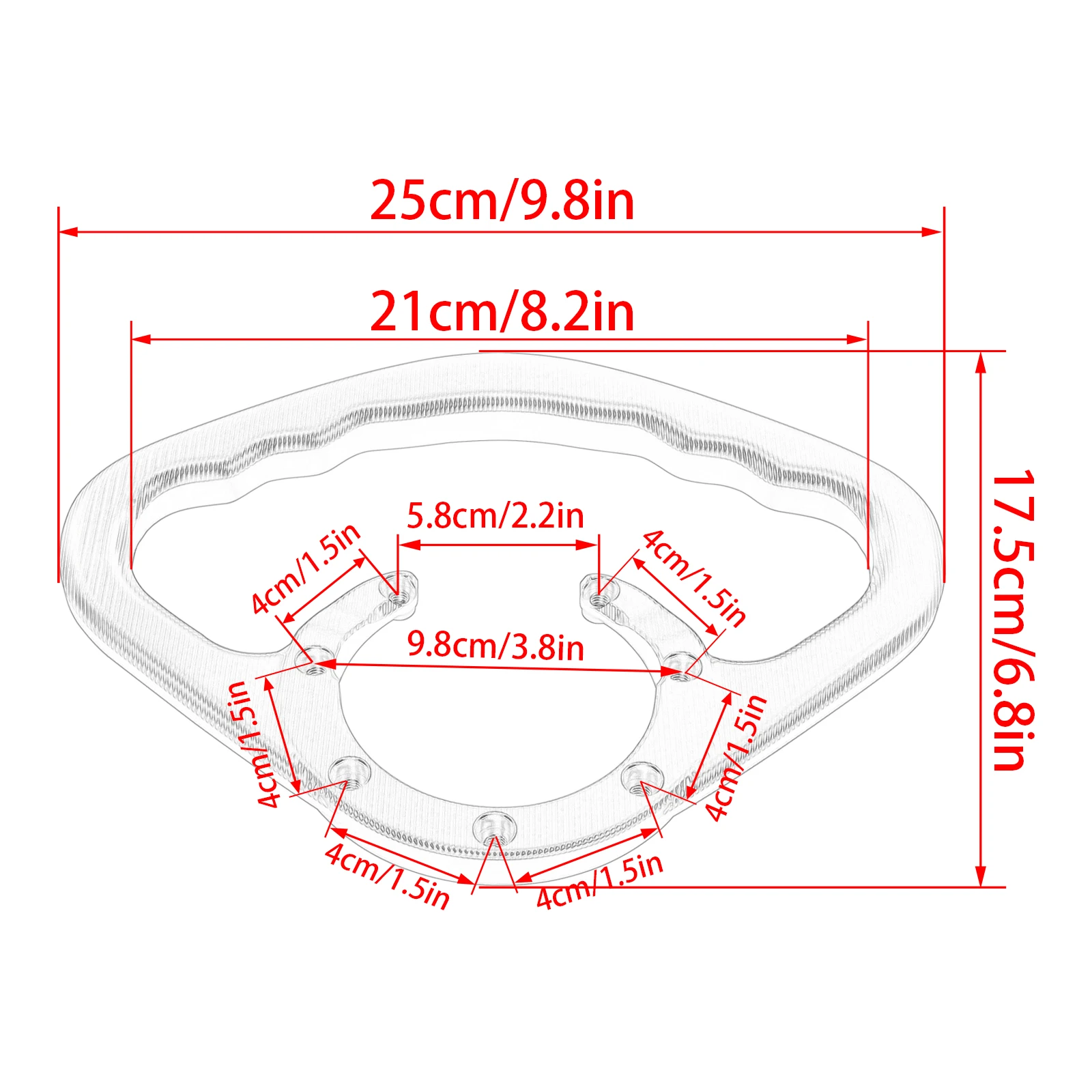 Подлокотник бака мотоцикла CNC пассажирские рукоятки рукоятка захват для Honda CBR1000RR