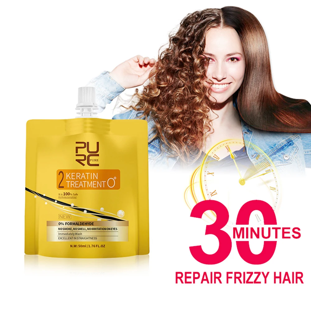 

Бразильская восстанавливающая маска для волос PURC, восстановление волос, выпрямление волос, Кератиновое лечение, регенеративная маска для с...