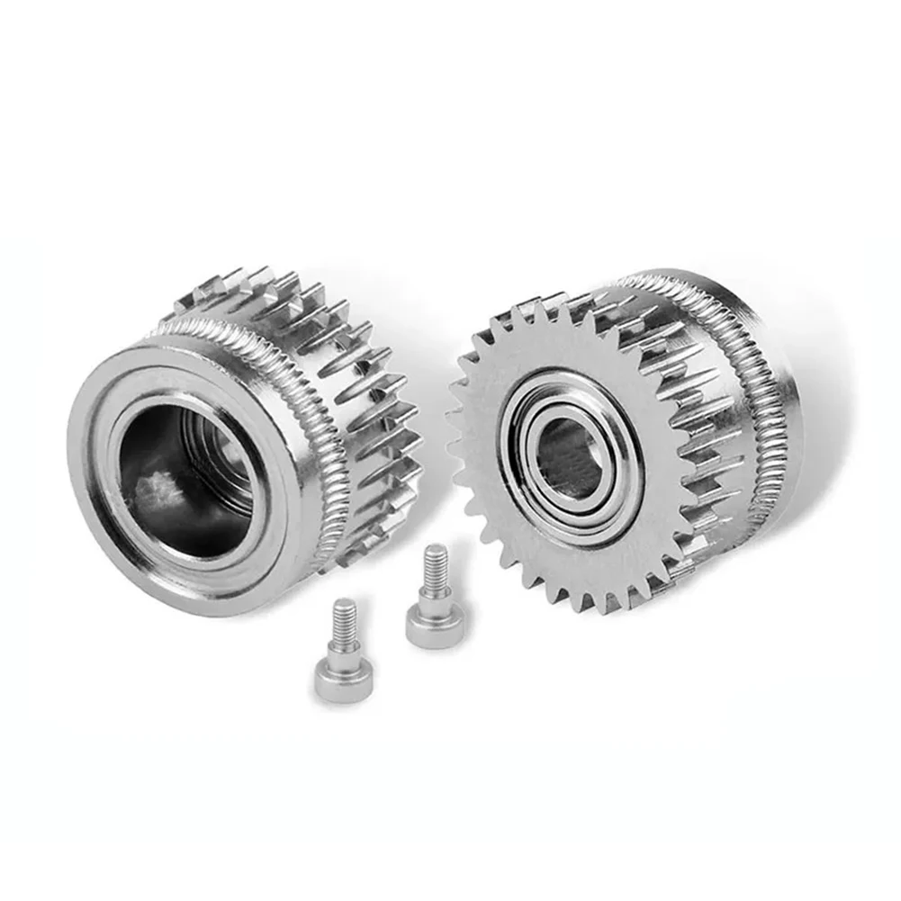 Никелированный комплект для экструзии с двумя шестернями K1/K1 MAX/K1C колес