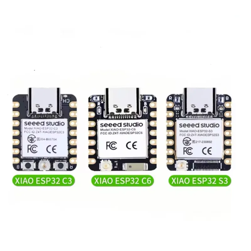 Фото Плата разработки Seeed Studio XIAO ESP32 S3 C3 C6 Sense для визуального распознавания и управления ИИ №1