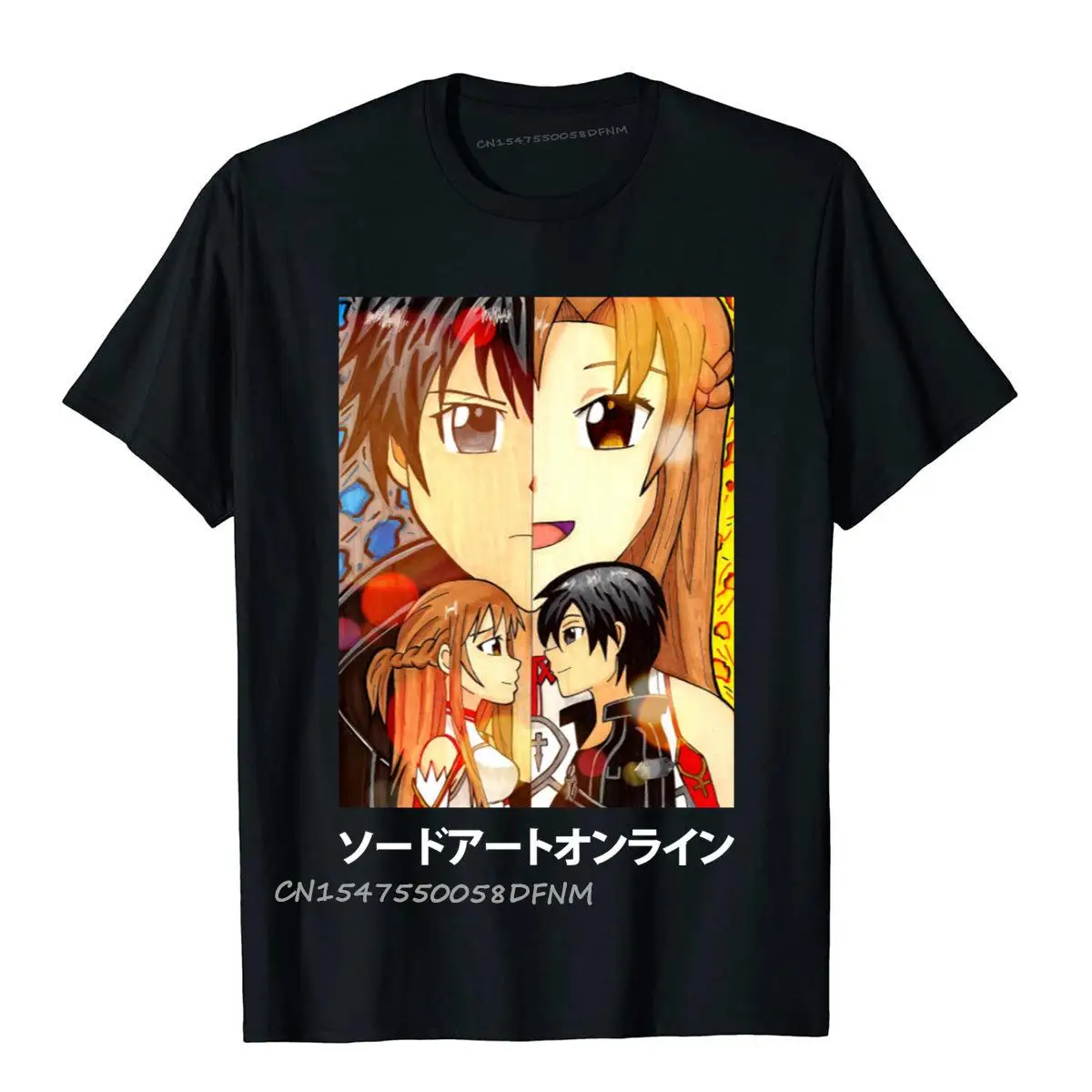 

Sword Art Online Japanese Kirito Premium Cotton Top T-Shirts For Men Birthday Tops Shirts Funky Design