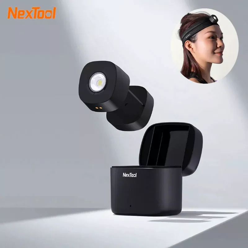 

Налобный фонарь Nextool IPX4, водонепроницаемый, портативный, с зарядкой