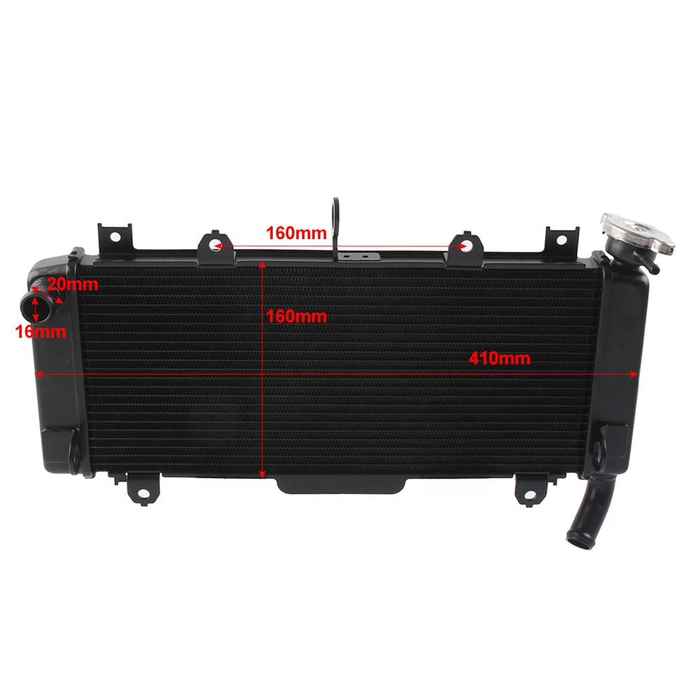 Мотоциклетный радиатор кулер сменные аксессуары для Kawasaki Ninja 650 Z650 ER650 2017 2018 2019 2020