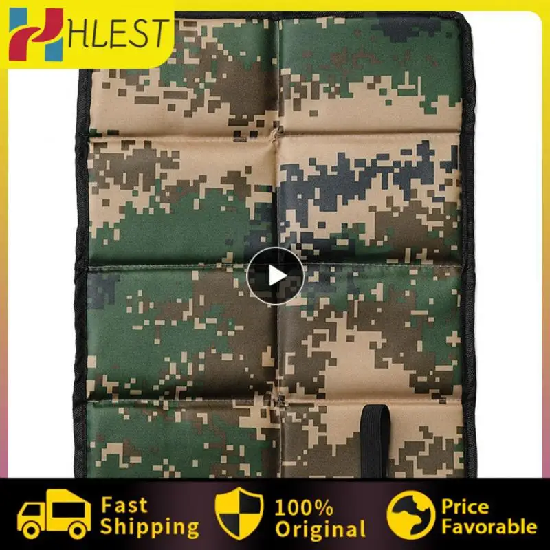 

Oxford Cloth Folding Cushion For Outdoor Mountaineering, Moisture-proof And Thermal Insulation Cushion Hiking Small Seat Pad