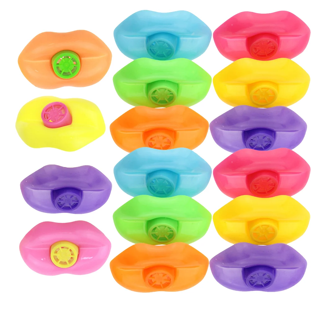 

Whistles Lip Kids Whistle Party Noise Toy Makers Toys Survival Loud Favors Goodie Fillers Blowouts Lips Musical Horns Shaped