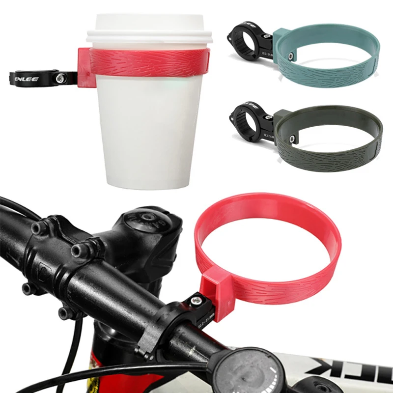 Bike Coffee Cup Bicycle Bottle Holder multicolor Tea Handlebar Rack Bracket Cage |