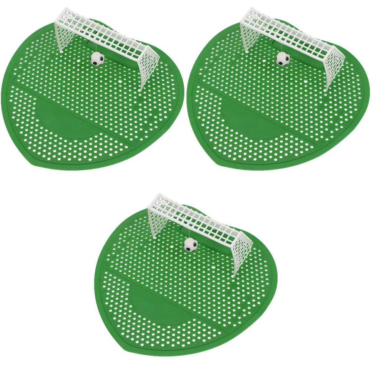 

3pcs Screens Deodorizer Scented Screen Men Toilet Deodorant Mat