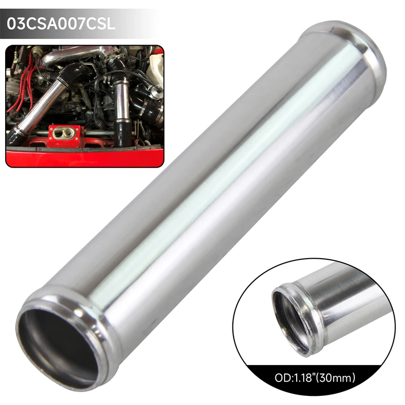 

Универсальный 0 градусов Алюминиевый 30 мм-45 мм/1,18 дюйма-1,77 дюйма L = 150 мм турбо интеркулер трубопровод впускной