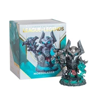 league of legends mordekaiser anime games peripheral model q version hand made model decoration doll collectibles boxed gifts