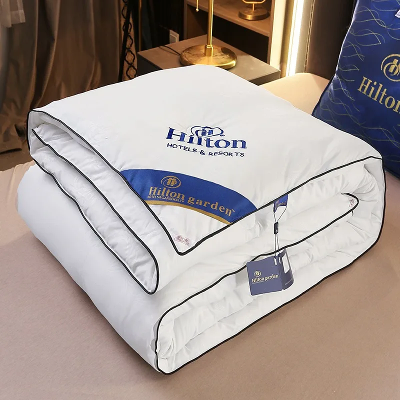 Шелковое Одеяло Хилтон для отеля шелк тутового шелкопряда осенне-зимнее одеяло