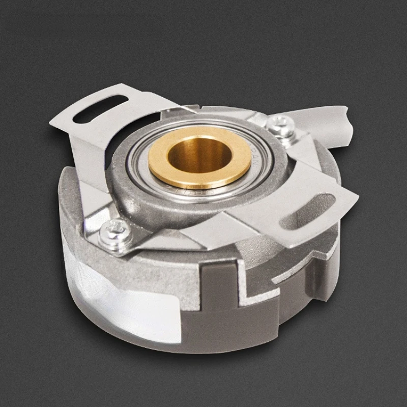 

Ultra thin 20mm motor encoder passes through hollow shaft elevator encoder 14400 pulse rotary encoder