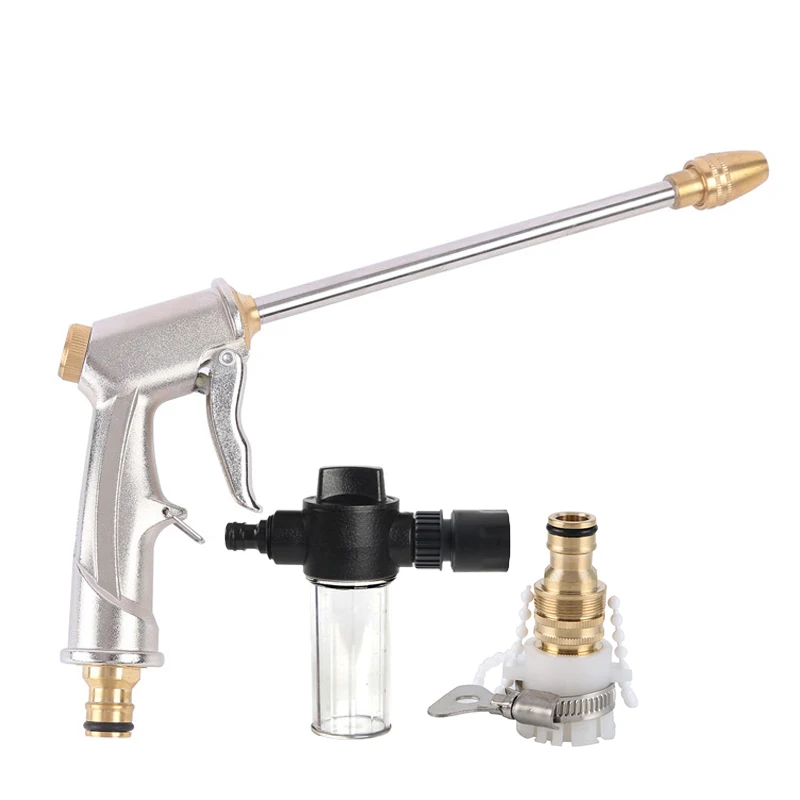 

Пистолет-распылитель для полива сада, бытовой пенораспылитель высокого давления, насадка для мойки автомобиля, садовые инструменты