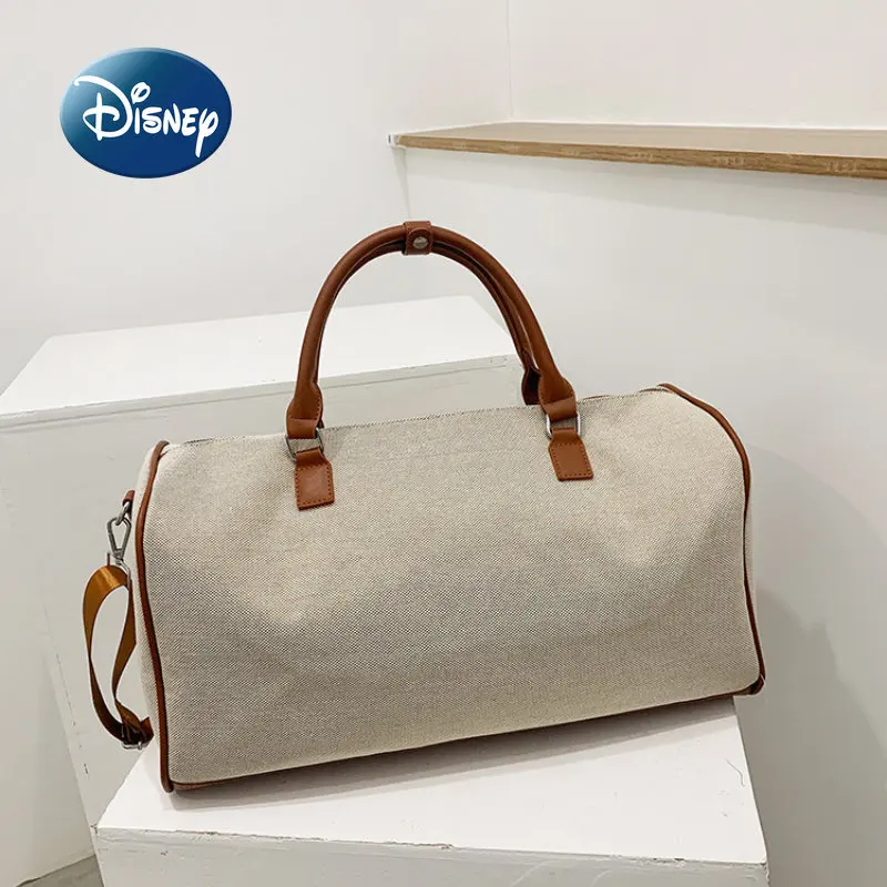 Disney Mickey New Women's Travel Bag Luxury Brand Travel Handbag Large Capacity Fashion Leisure Boarding Bag Fitness Bag