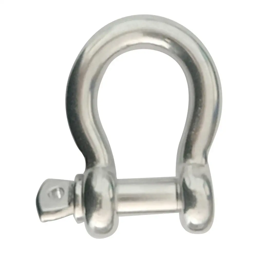 

304 Stainless Chain Shackle for Anchor Chain Towing Sailing 7/16in