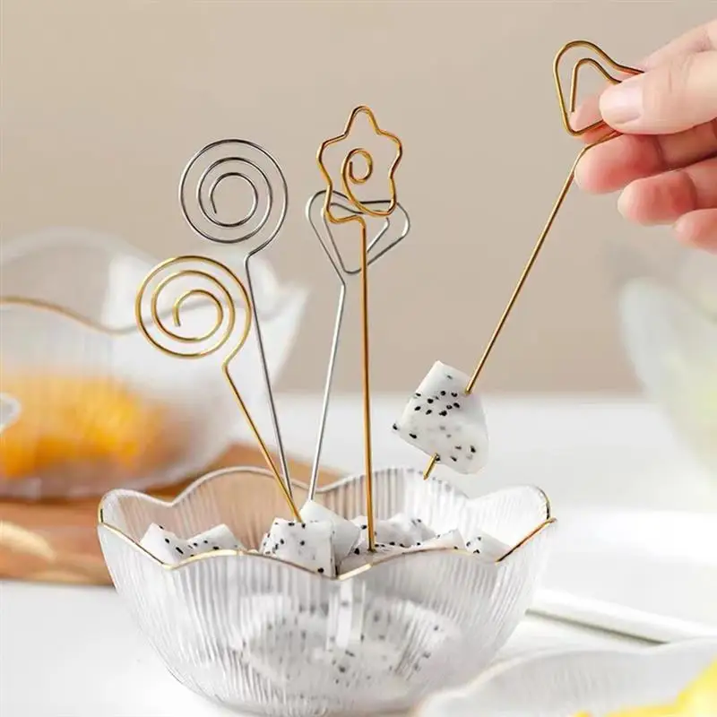 

10 шт. зажимы для записей с наименованием делового телефона многофункциональные медиаторы для фруктов держатель для фото зажим аксессуары