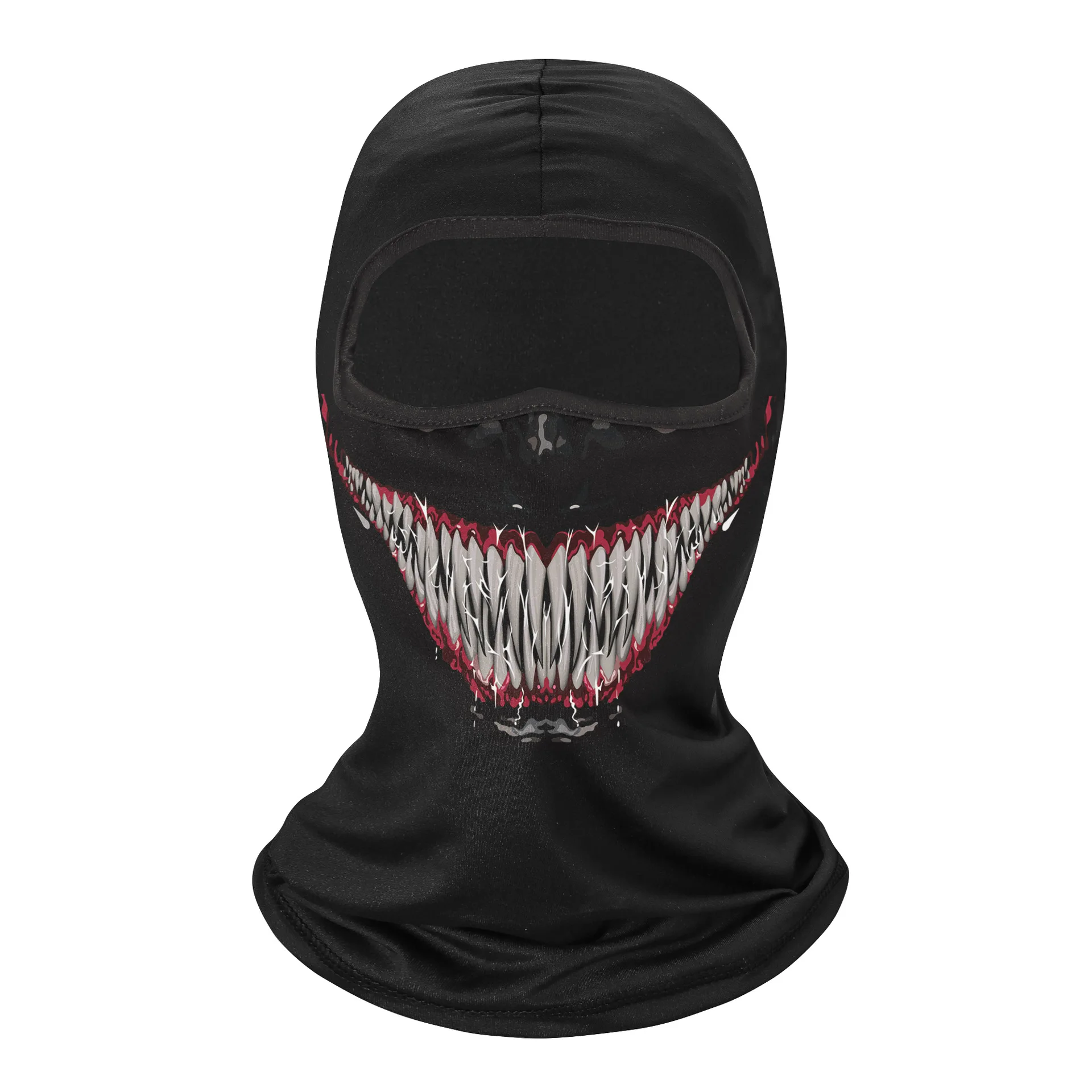 

3D Venom Bandana Mask Buffe Neck Gaiter Skull Braga Cuello Hombre Face Shield Hunting Camping Scarf Quick Drying Men Balaclava