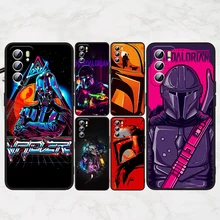 Jedi Knight Star Wars For OPPO Find X5 X3 X2 Neo Reno7 SE 6 5 4 2 Z F Lite Pro 5G 4G Black Soft Silicone Phone Case