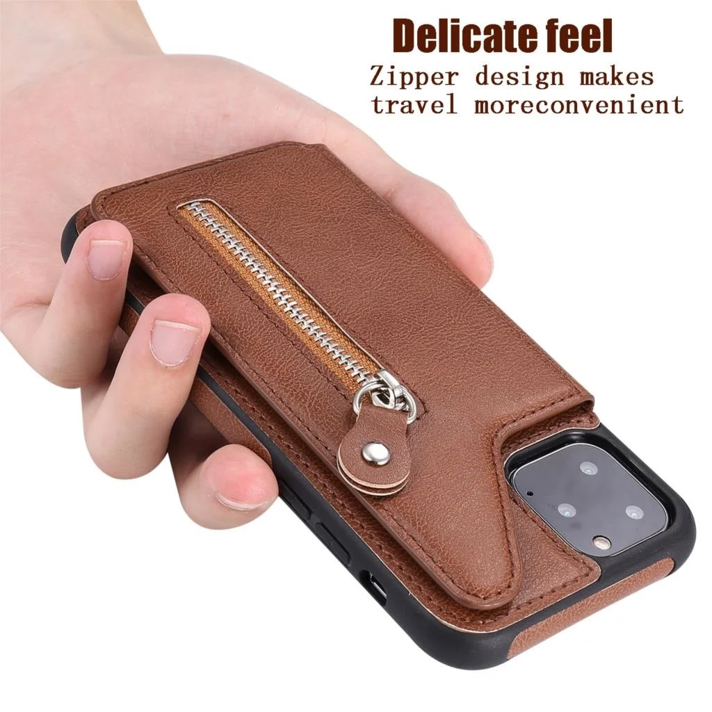 Чехол из искусственной кожи для iPhone 11 Pro max с двумя магнитными защелками - купить