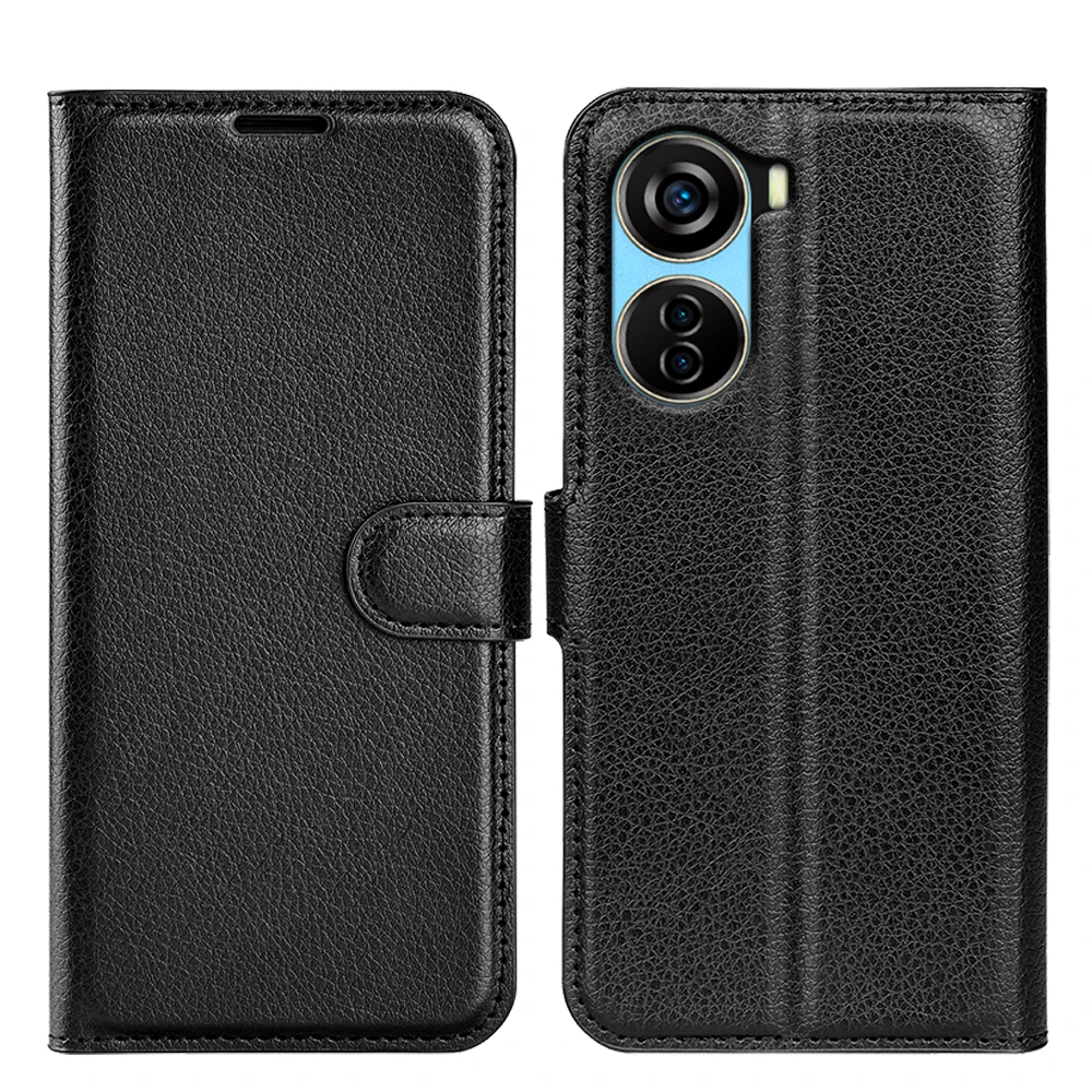 Профессиональный флип-чехол для телефона Zte Ultra Axon 40 Lite кожаный чехол-кошелек с