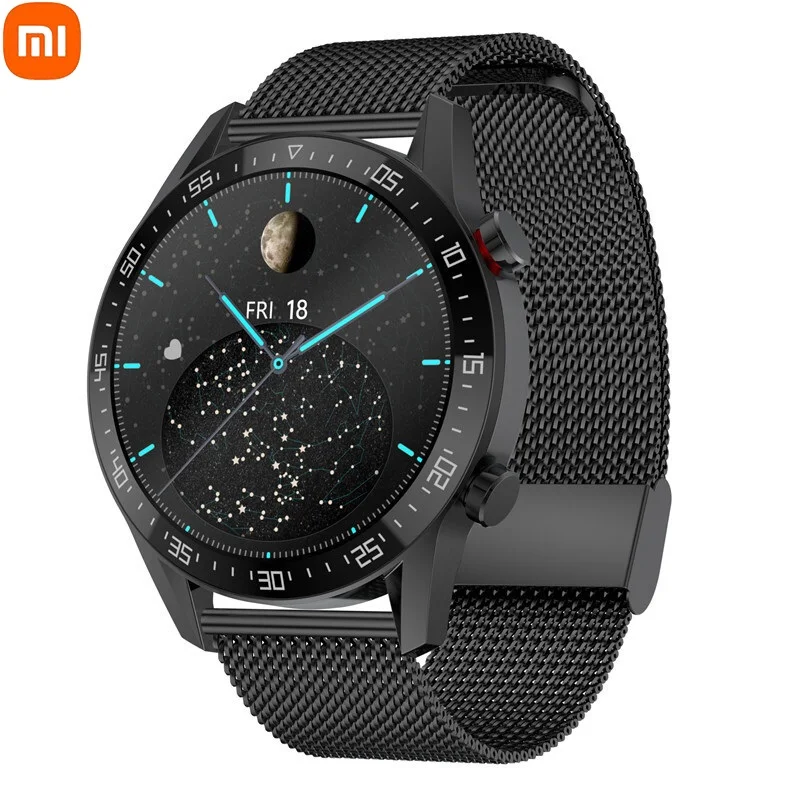 

xiaomi Men Women Smart Watch BT5.0 Real-time Activity Tracker Heart Rate Monitor Sports Smartwatch IP68 Waterproof For Android