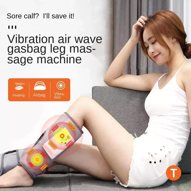 

NEW2023 Massage Leg Massager Heating Vibration Charging Kneading Air Pressure Air Wave Foot Massage Calf Massager
