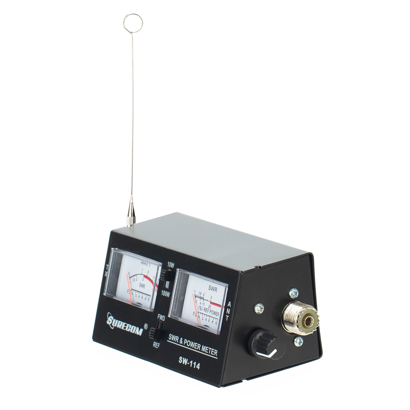 Portable Frequency Counter Meter for Surecom SW-114 SWR/RF/Field Strength Test Power Meter for Relative Power 3 Function Analog