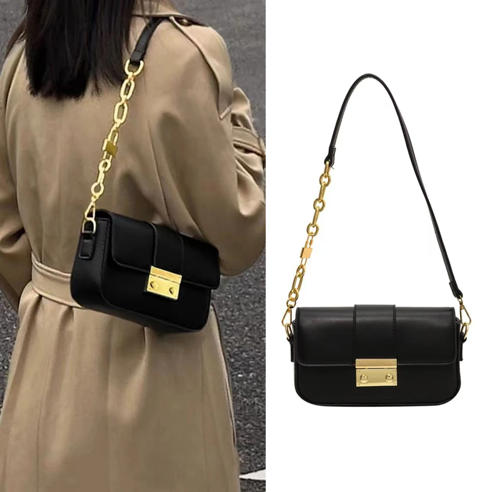 Роскошные дизайнерские женские сумки на одно плечо модные регулируемые