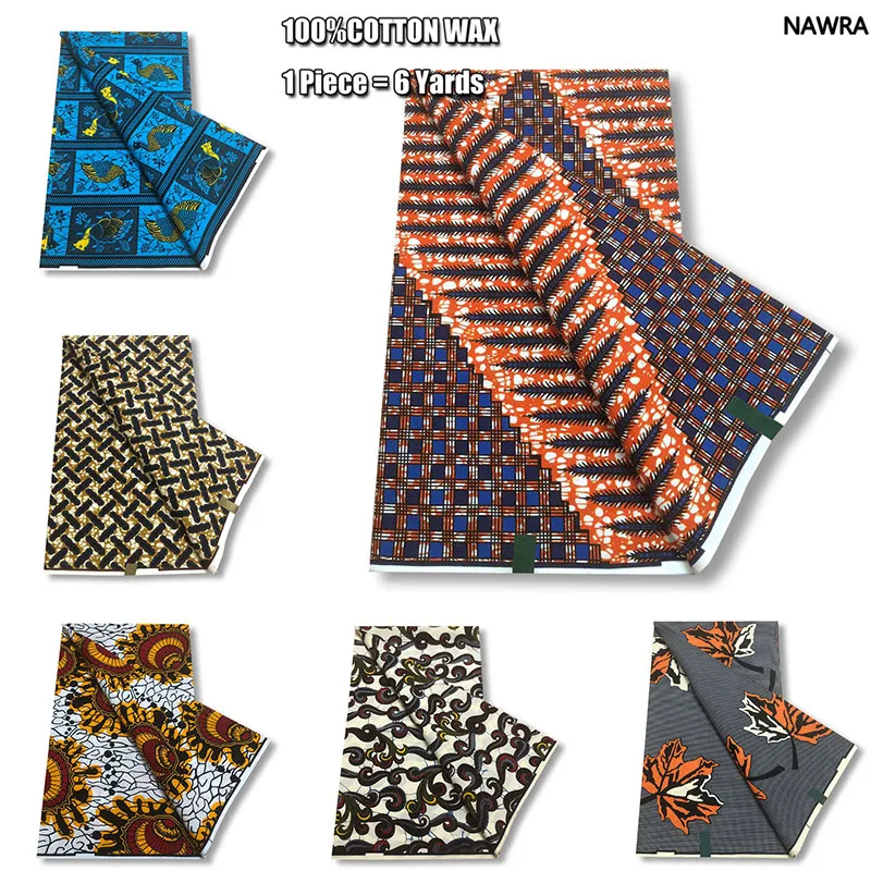 Новинка 2022 ткань с принтом воска Анкары высокое качество 100% хлопок мягкая