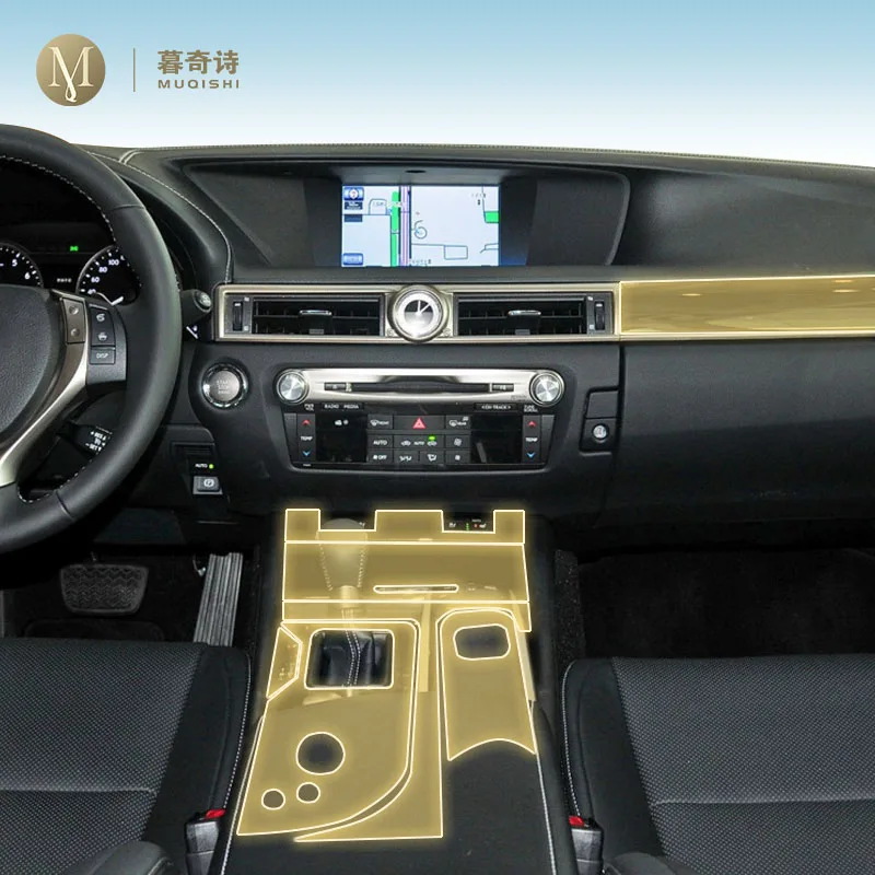 MUQSHI предварительная резка автомобиля интерьер PPF защитная пленка для защиты от
