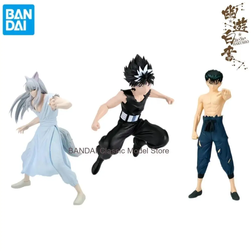Фото Оригинальная фигурка-статуэтка персонажей аниме Bandai: Юкихана, Лами, Курама, Хиэй, Юсуке Урамэши (в наличии, в оригинальной коробке) №2
