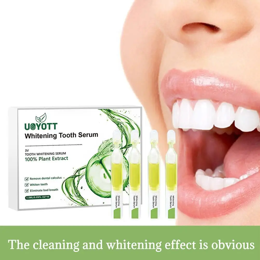 

10 Pcs Teeth Whitening Pen Essence Removes Stains Tooth Deep Cleaning Ampoule Toothpaste Teeth Whitener Tooth Brightening Care