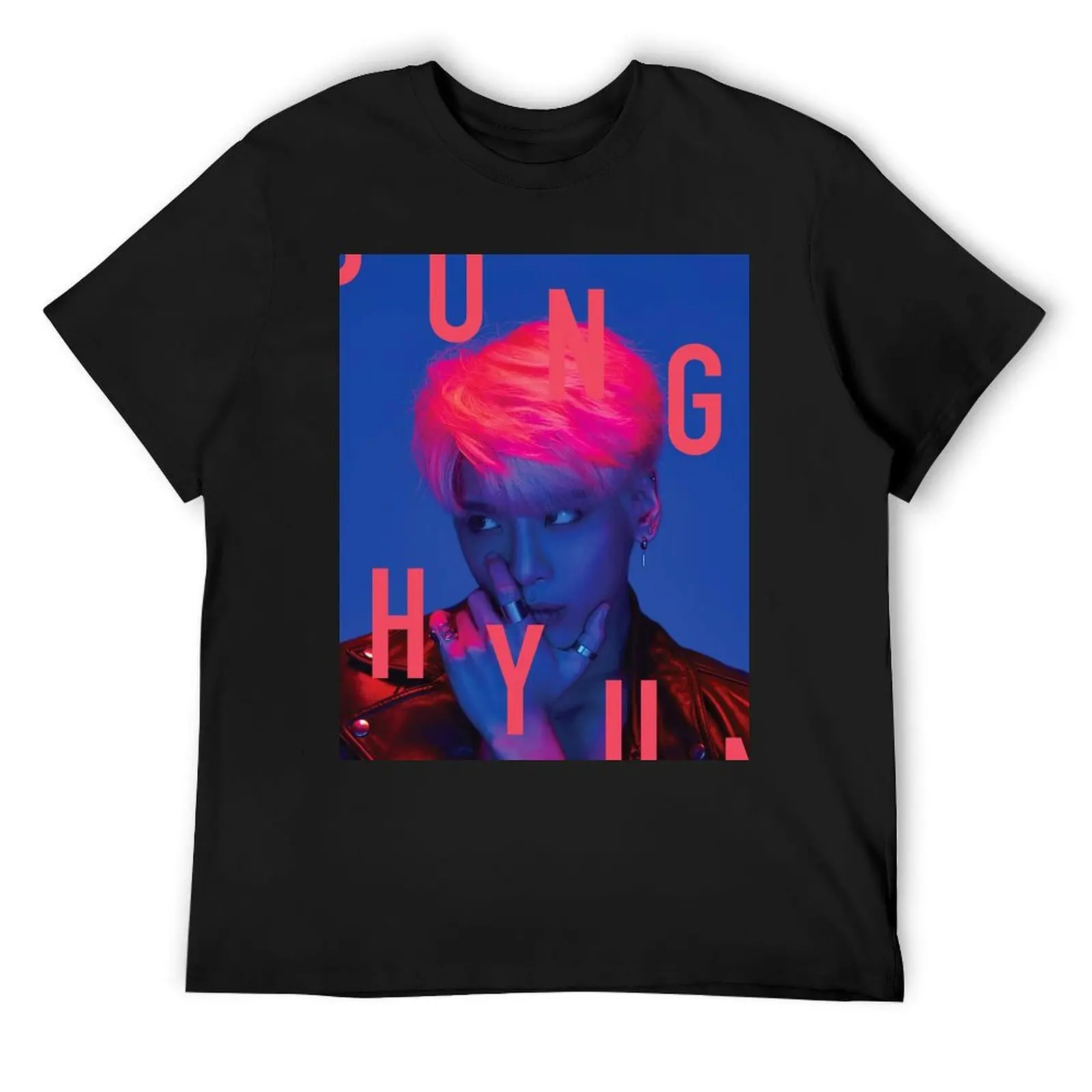 Футболка SHINee JONGHYUN INSPIRED CONCERT POSTER из хлопка
