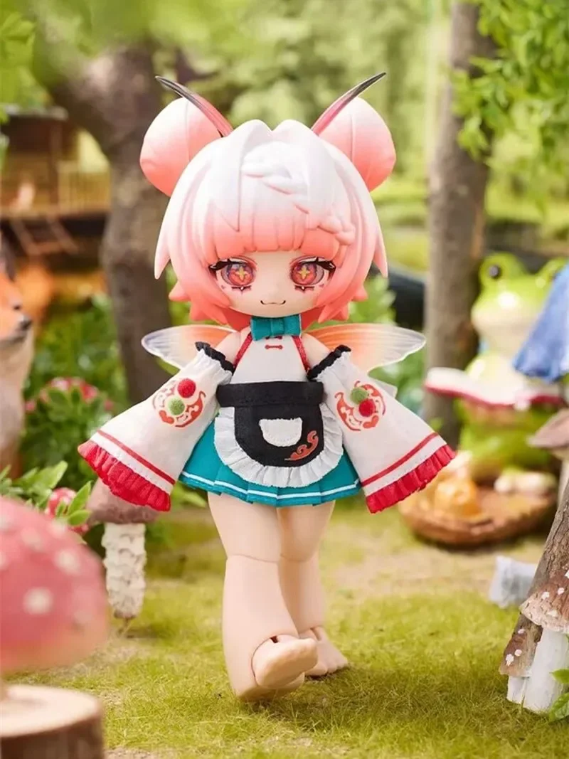 Студийное насекомое кафе глухая коробка 12 точек Bjd загадка угадать сюрприз сумка