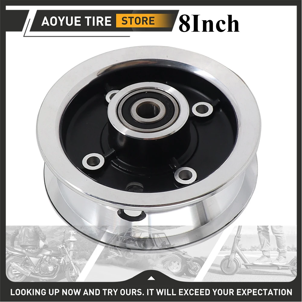 

New 8" 200x50 Bearing Aluminum Alloy Wheel Hub 8 Inch For Mini Electric Scooter Wheel Inflation Tyre Electric Vehicle Tire