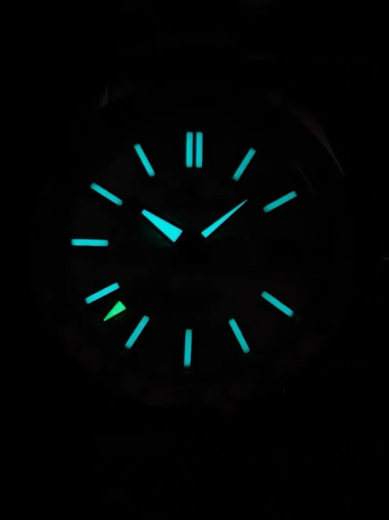 Cronos L6029M GS 39mm Desert Texture NH34 Movement Bubble Sapphire Glass Brushed Bracelet 10ATM GMT Automatic Mechanical Watches