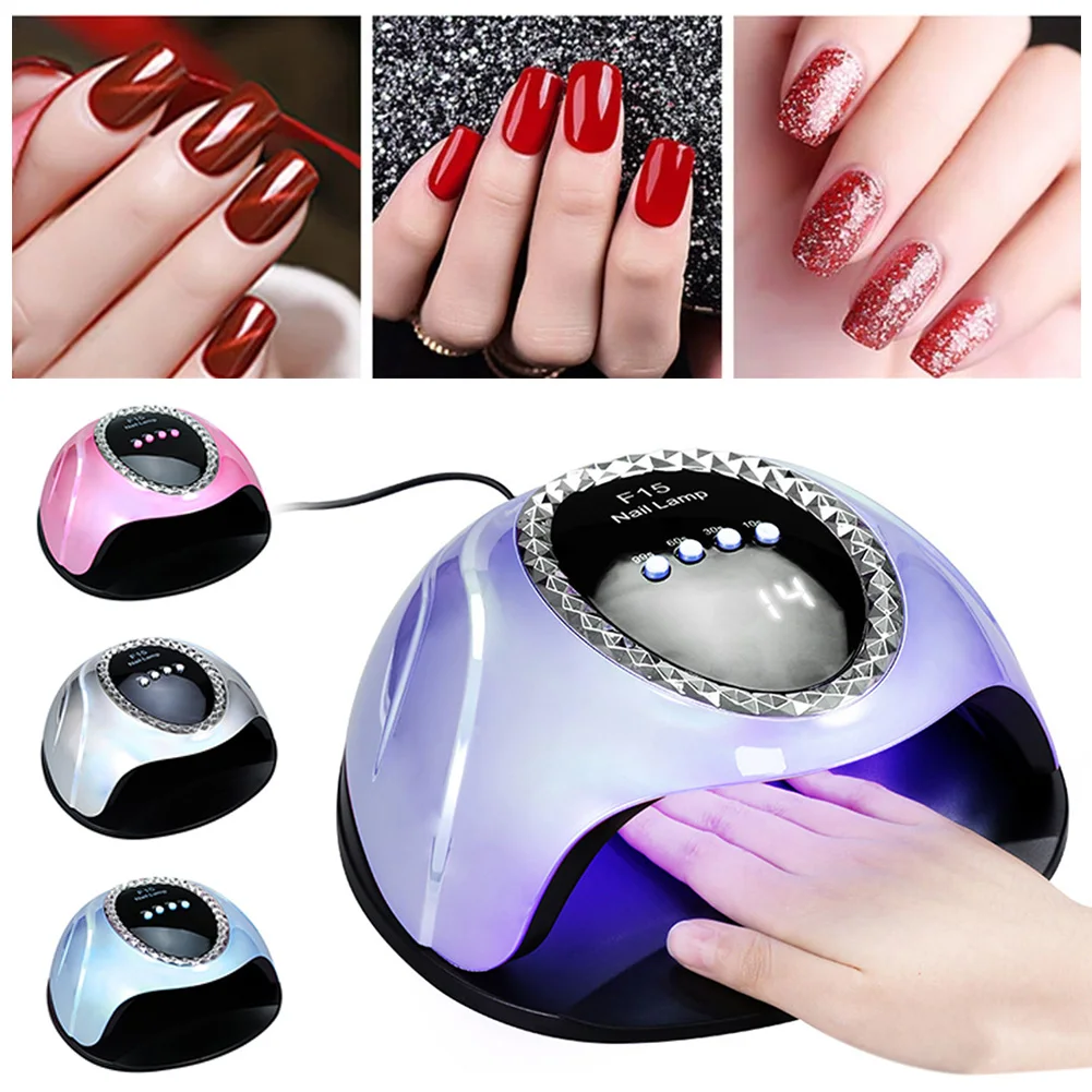 

120W UV LED Nail Lamp For Drying Acrylic Nail Gel Polish With Smart Sensor Professional Nail Art Tool Salon Manicure Machine