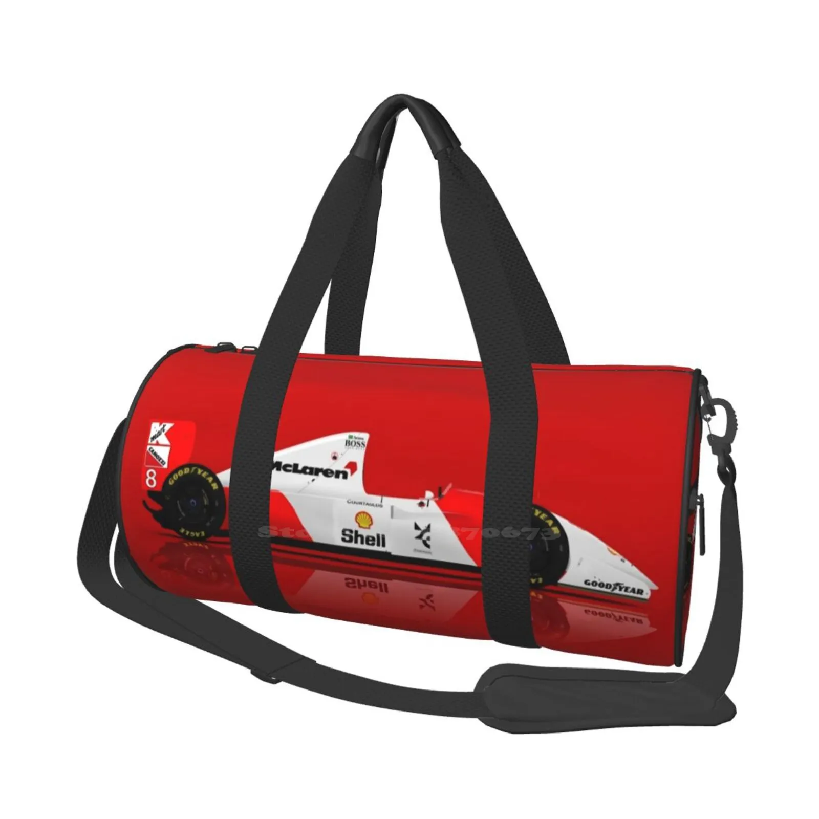 

Mclaren Mp4/8 Large-Capacity Shoulder Bag For Shopping Storage Outdoor Senna Mp4 8 Motor Racing Auto Sport Grand Prix