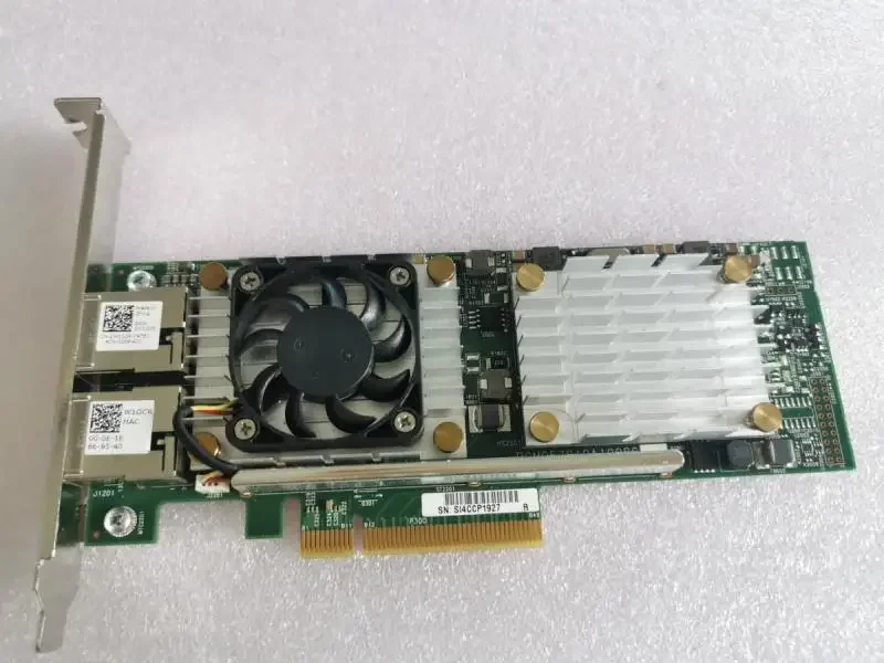 Оригинальный BCM 957810 Двухпортовая 10-гигабитная Ethernet-карта W1GCR 57810S на 10 ГБ.