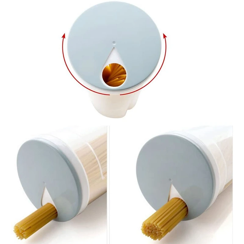 Набор из 3 цилиндрических контейнеров для хранения зерновых продуктов | Дом и сад