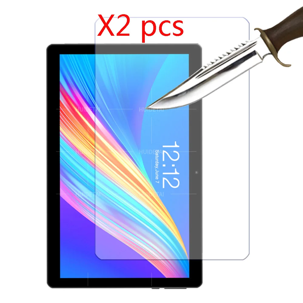 2 шт. 9D Закаленное стекло пленка для Teclast M40 Pro 10 1 дюймов Tab HD прозрачная Защита