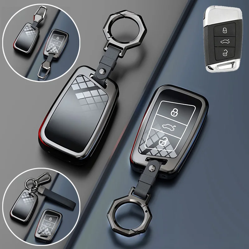 Цинковый сплав ТПУ Автомобильный пульт дистанционного управления Смарт-брелок
