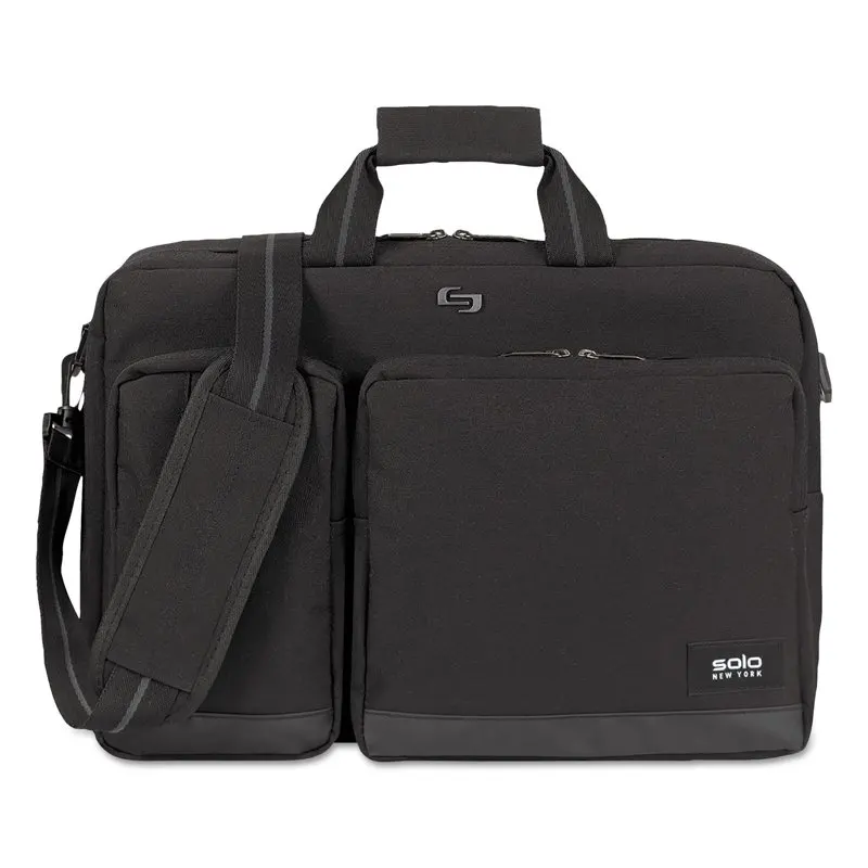 

United States Luggage Urban Hybrid Briefcase, 5" X 17.25" X 17.24", Polyester, Black