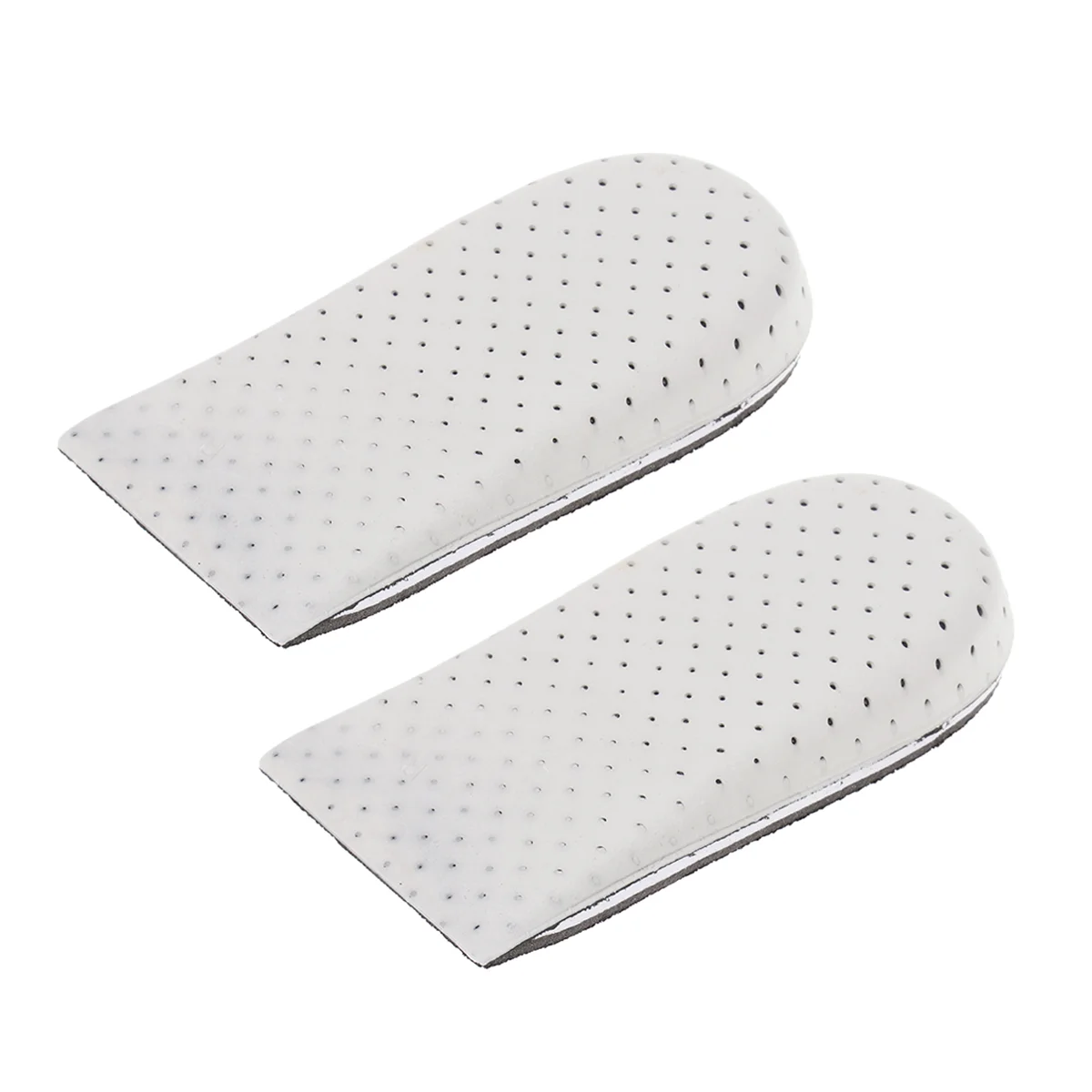 

2cm 1 Pair of Invisible Increased Half Pad Insole Heel Lift Pads Shockproof Height Increase Insoles Shoe Pads for Men Women