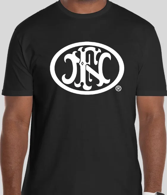 Футболка с логотипом пожарной зброи FN HERSTAL