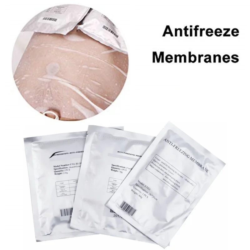 

3PCS Anti Freeze Membrane For Fat Freezing Machine Fat Freeze Body Slimming Lipo Anti Cellulite Dissolve Fat Cold Therapy