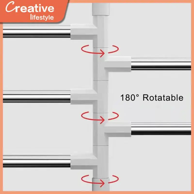 

Kitchen Shelf Towel Hanger 180°swivel Anti-corrosion Bathroom Shelves Rotatable Durable Bathrooms Accessories Waterproof